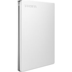 Toshiba Canvio Slim 2 To Drive externe portable, argent
