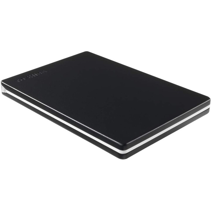 Toshiba Canvio Slim External Hard Drive, 1000 GB, Black