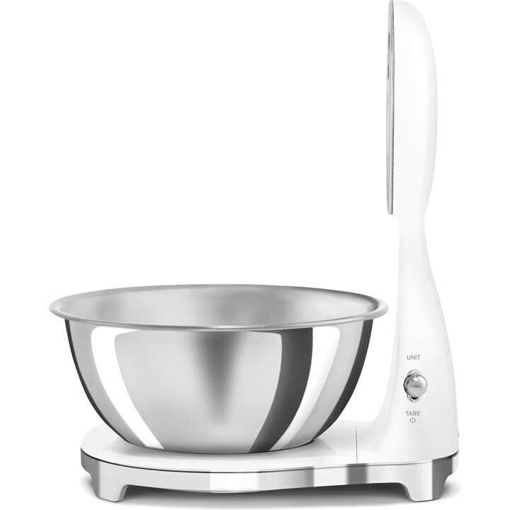 SMEG Analog und digitaler Küchenwaage weiß KSF01WHWW
