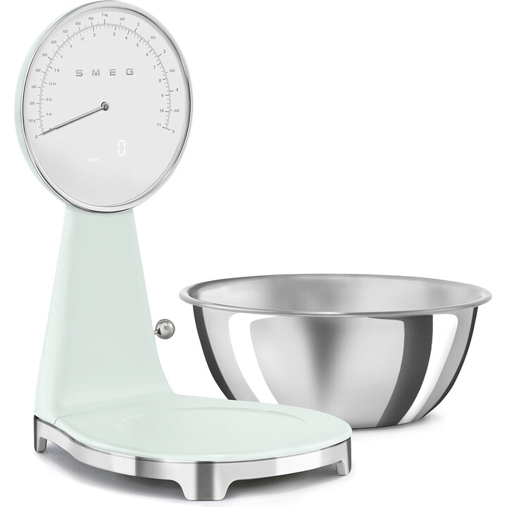 SMEG Analog and Digital Kitchen escala pastel verde ksf01pgww