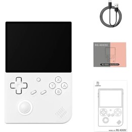 Console Rétro Portable Anbernic RG40XX V Blanc