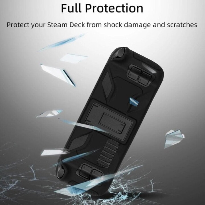 Pgtech Silicone Case with Holder for Steam Deck