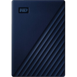Western Digital My Passport External Hard Drive, 5TB USB 3.1 Type-C, Blue