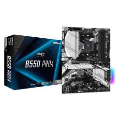 Asrock B550 Pro4 AMD B550 AM4 Soquete ATX