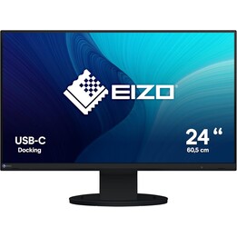 EIZO FlexScan EV2480-BK LED display 60.5 cm (23.8") 1920 x 1080 pixels Full HD Black