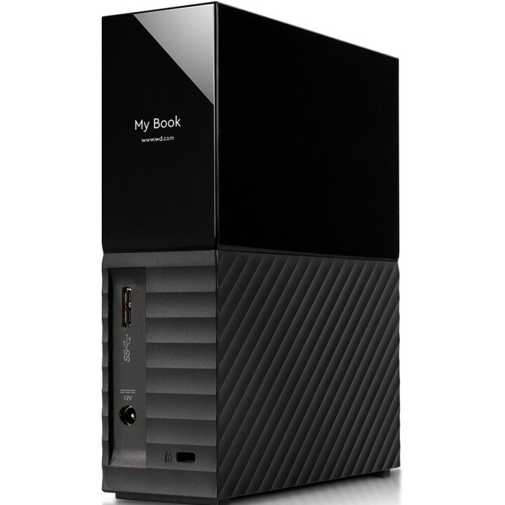 Wd mein Buch 8 TB externe Festplatte, schwarz