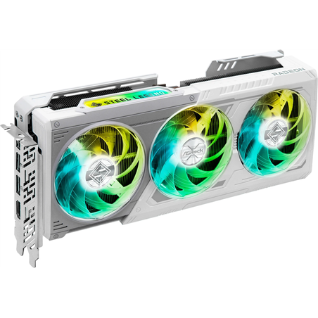 ASRock Radeon RX 9070 XT Steel Legend 16GB Graphics Card