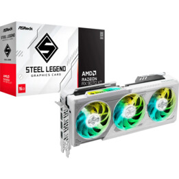 ASROCK RADEON RX 9070 XT AÇO LEGENÇA DE AÇO 16GB