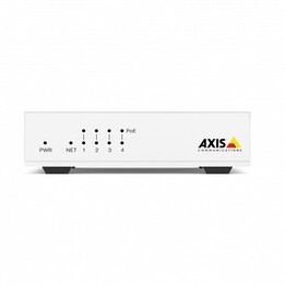 Commutateur non géré Axis 02101-002 Fast Ethernet (10/100) Power over Ethernet (PoE) Blanc