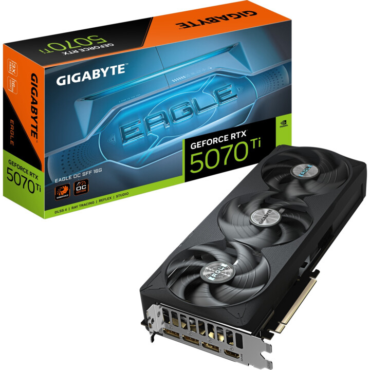 Gigabyte Geforce RTX 5070 Ti Eagle OC 16G, 16GB GDDR7 -Grafikkarte