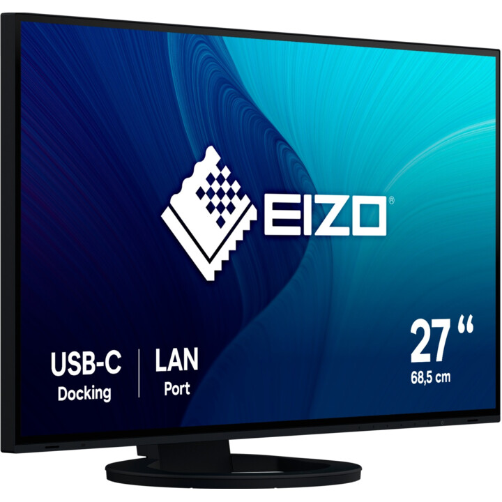 Monitor EIZO LED FlexScan EV2795-BK 27", Quad HD Negro