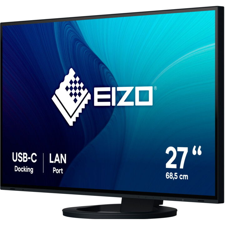 Monitor EIZO LED FlexScan EV2795-BK 27", Quad HD Negro