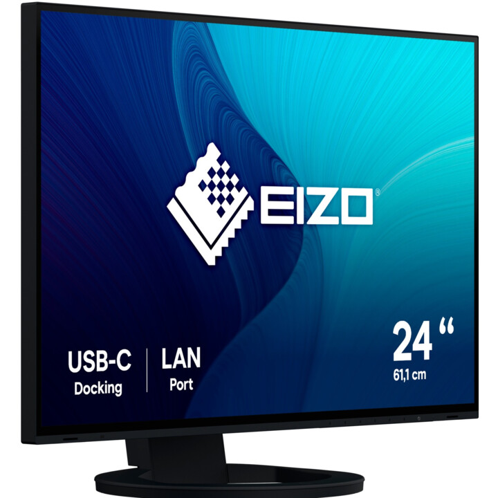 EIZO FlexScan EV2495-BK 24.1" Wuxga LED Monitor, IPS, 60Hz, Black