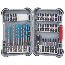 Juego de brocas y brocas BOSCH Impact Control Multi Construction de 35 piezas