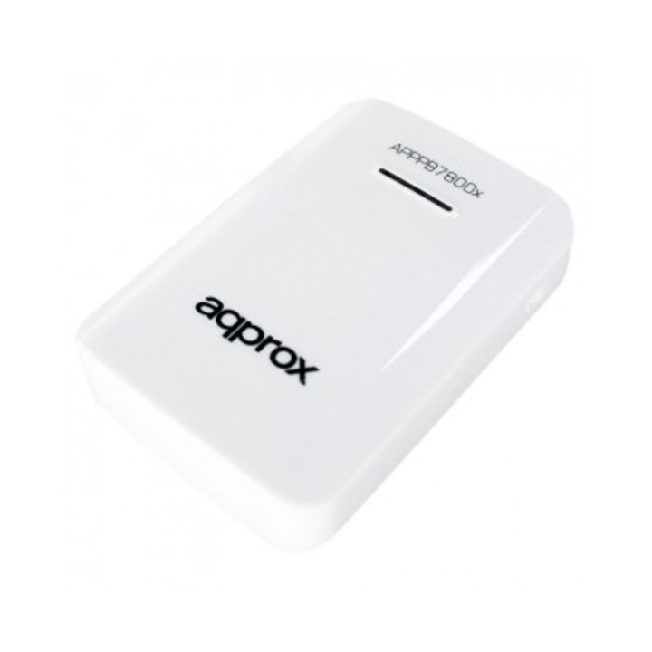 APPROX APPPB7800W power bank 7800 mAh white