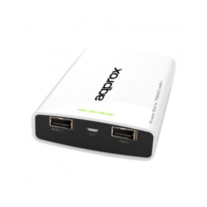 APPROX appPB78EVW power bank universal Evolution 7800 mAh branco