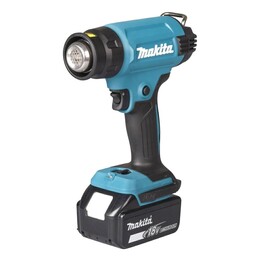 Pistola de ar quente Makita 18V DHG181RT com bateria 1x5.0Ah