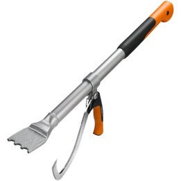 Fiskars 126051, WoodXpert Log Hook J-Shape, Aço de alta resistência, Preto/Laranja