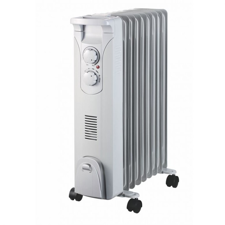 DEDRA DA-J2052F Electric Heater White Electric Oil Radiator