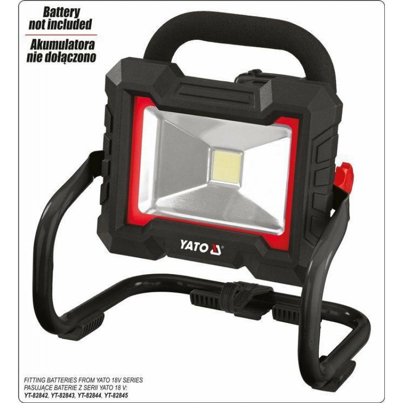 Yato YT-82961 Reflector Negro 20 W LED