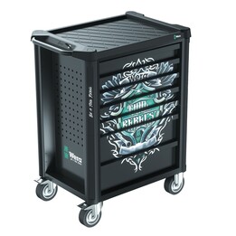 Wera 05150130001 Plastic Tool Trolley
