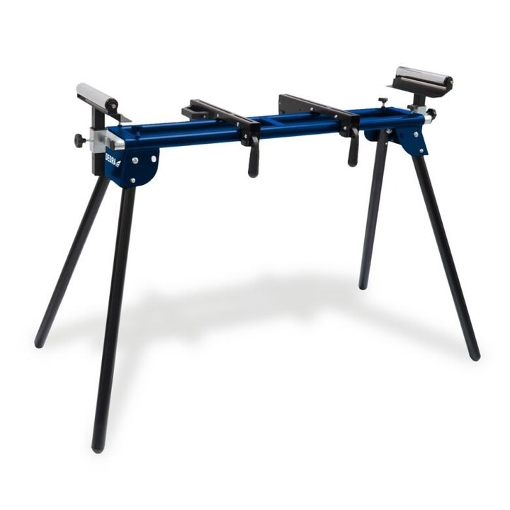 Dedra N112 Miter Saw Work Stand with Professional Adjustable Support System, Silver
