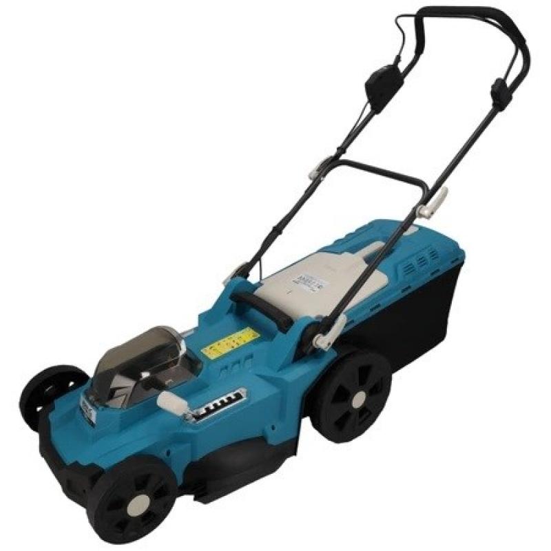 DEDRA DED7197V cortadora de césped Cortacésped manual Batería Azul
