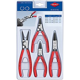 Set di pinze per anelli elastici per anelli elastici