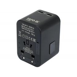 ADAPTER PODRÓŻNY UNIWERSALNY USB-C PD 65W