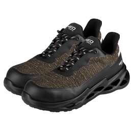 Work shoes S1 safety shoes with steel toe cap, size 42