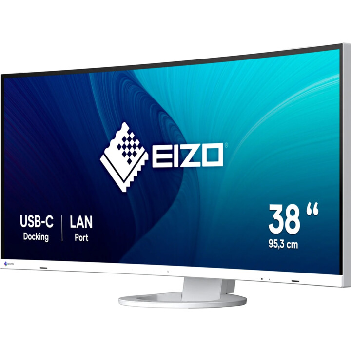 Monitor LED Eizo FlexScan EV3895-WT 37,5" Ultra Wide Quad HD+, bianco