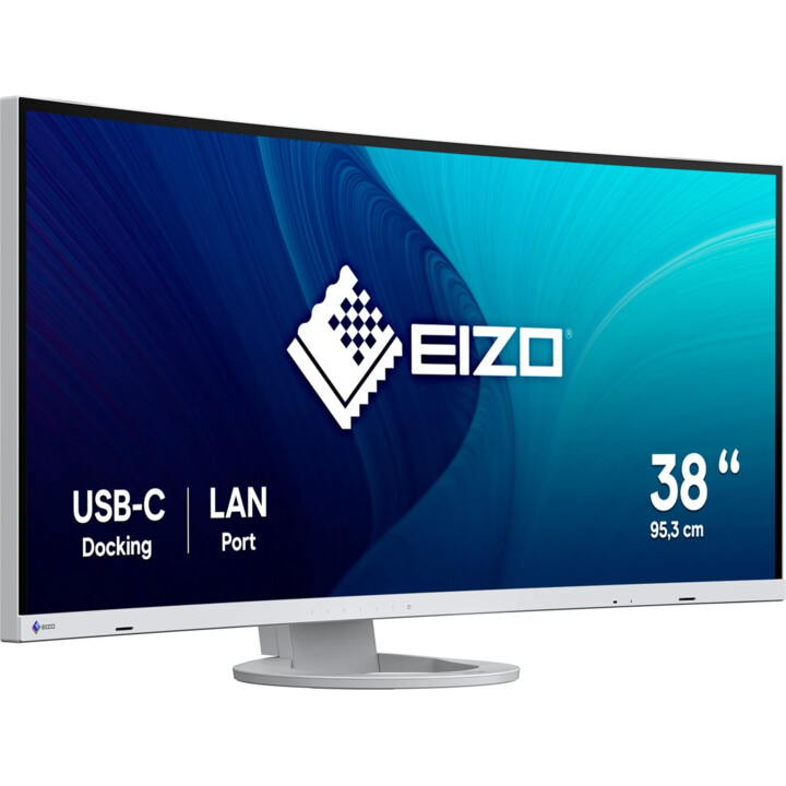 Monitor LED Eizo FlexScan EV3895-WT 37,5" Ultra Wide Quad HD+, bianco