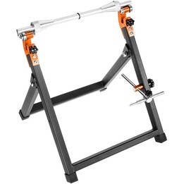 Neo Tools TOP-10-590, Equilibradora estática de ruedas de motocicleta, estructura de acero resistente, plata