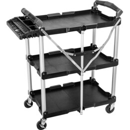 Neo Tools 84-404, Folding Service Trolley 75kg, Black