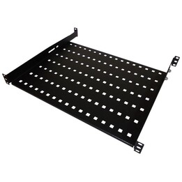 Alantec SA-P-19-1U-350-4-C-02 Festes Regal 19" 1U Tiefe 350mm schwarz