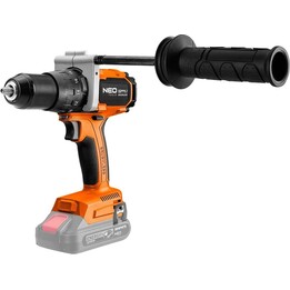 Neo Tools 04-616, Energy+ Bürstenloser Bohrschrauber, 100 Nm hohes Drehmoment, Orange/Schwarz