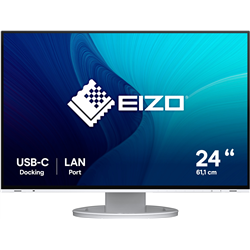 Eizo FlexScan EV2495-WT 24.1\" WUXGA LED Monitor, 5 ms, 60Hz, White