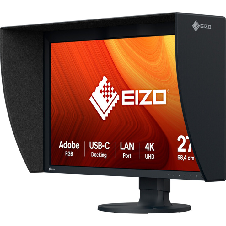 Eizo ColorEdge CG2700X LED Monitor, 27", IPS 4K, UHD, Black