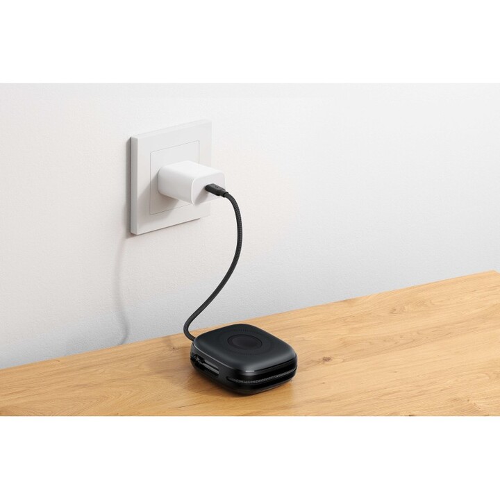 Banco de energía Voltbox Maggo de 10 000 mAh con cables integrados, Magsafe y Apple Watch