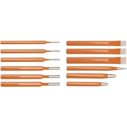 Pin Punch, Meißel und Mitte Punch Set, 12 Stücke