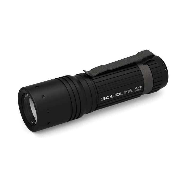 Ledlenser Solidline ST7 Black Handheld Flashlight