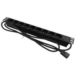 Alantec PZ09U multiprise 1,8 m 9 sortie(s) CA Intérieure Noir