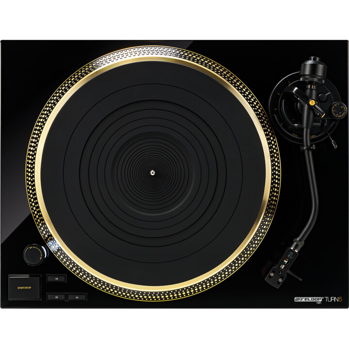 Reloop TURN5 direct-drive turntable black