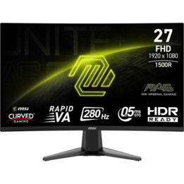 Monitor Curvo MSI MAG 276CXF 27" LED Rapid VA FullHD 280Hz Sincronización Adaptativa