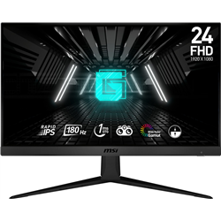 Msi g2412f 23.8 \ "fhd, 180Hz, 1 ms, monitor preto