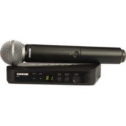 BLX24E/SM58-H8E - Sistema compatibile con il microfono SM58 (518-542 MHz)