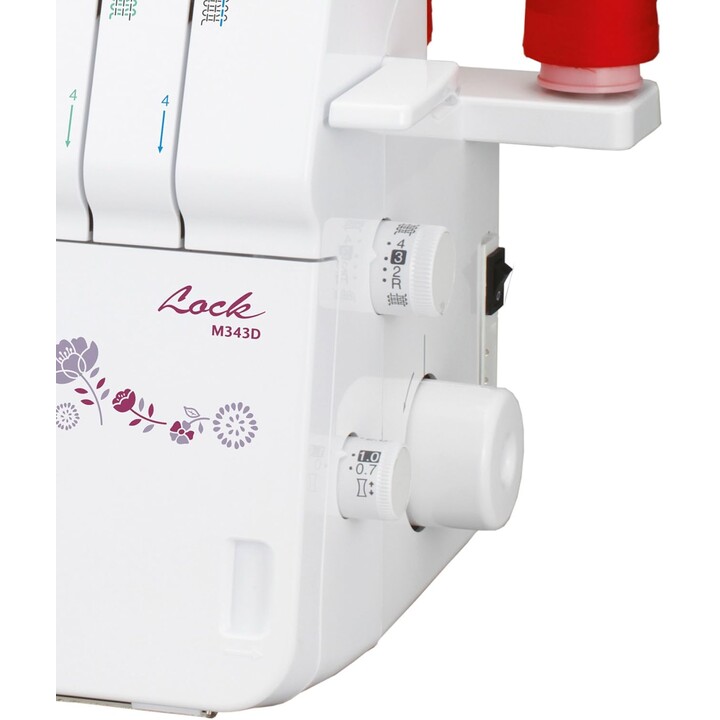 Brother M343D Overlock-Nähmaschine weiß