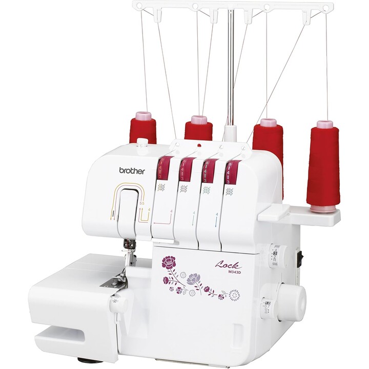 Brother M343D Overlock-Nähmaschine weiß