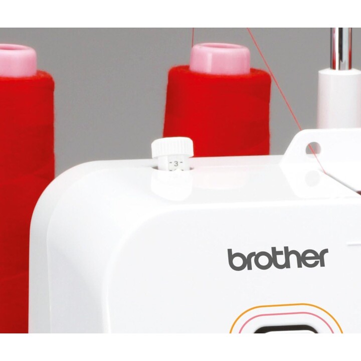 Brother M343D overlock sewing machine white