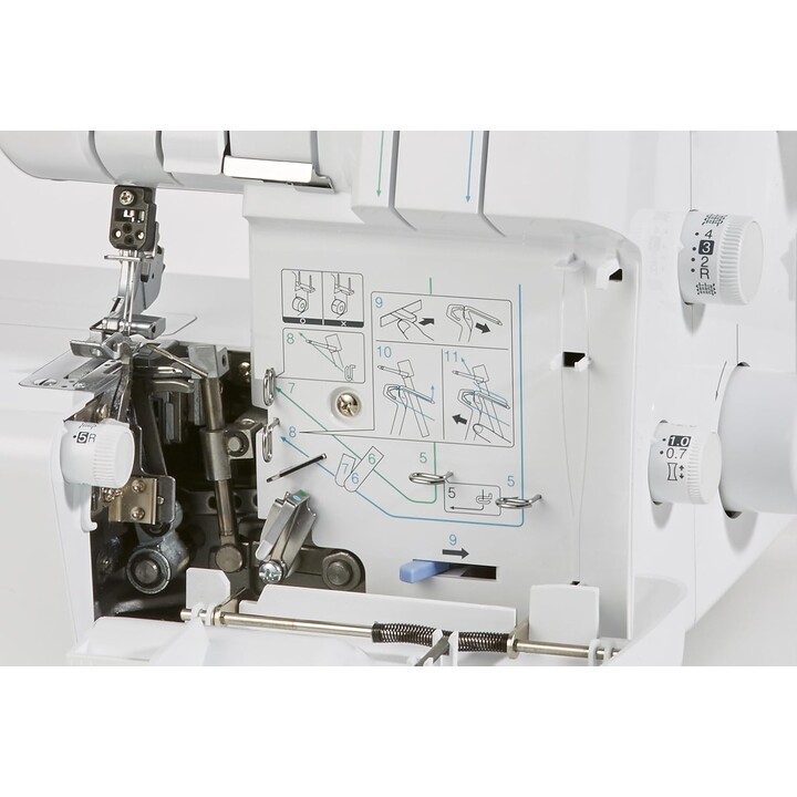 Brother M343D overlock sewing machine white